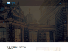 Tablet Screenshot of calliancapital.com